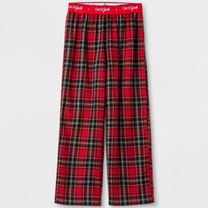 Cat & Jack Plaid Pajama Pants Size Large